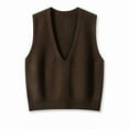 thumbnail image 3 of International Selection Deep V-Neck, Athleisure, Sleeveless Outerwear Vest (Women's), 3 of 11