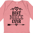 thumbnail image 4 of Inktastic Best Niece Ever from Aunt Girls Long Sleeve Baby Bodysuit, 4 of 5