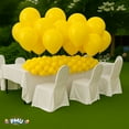 thumbnail image 5 of PMU Balloons 11 Inch PartyTex Premium Canary Yellow Latex Pkg/50, 5 of 6