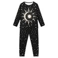 thumbnail image 5 of DISNIMO Sun Stars Moon Pajama Set Soft Long for Kids Ages 5-6 Boys pjs cute girls pajamas set for kids sleepover matching pjs set Long Sleeve and Pants Set Sleepwear for Kids, 5 of 7