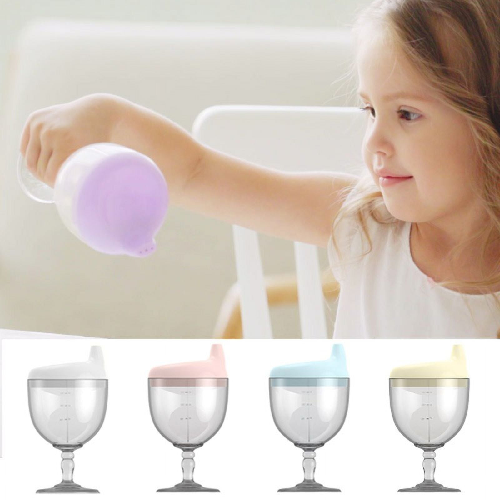 Sippy Cup Wine Glasses-set of 2