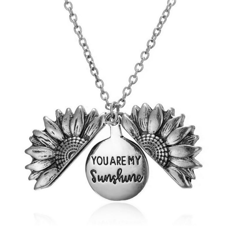 Sunflower necklace hotsell walmart
