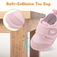 thumbnail image 3 of JOINFREE Baby Boys Girls First Walking Shoes Infant Sneakers Crib Shoes Breathable Lightweight, 3 of 6