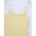thumbnail image 7 of Kaerm Kids Girls Spaghetti Straps Sequins Camisole Tank Top for Competition Jazz Dance Sportswear Gold 16, 7 of 7