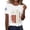 White, variant on 250 Anniversary Usa Shirt Women America 250 Shirt Short Sleeve Patriotic 4th Of July T-Shirt