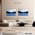 thumbnail image 4 of Elephant Stock Abstract Navy Blue Wall Art - Horizontal Canvas Wall Art - Living Room Wall Decor - Abstract Canvas - Black And Purple Decor - 48" x 32", 4 of 8