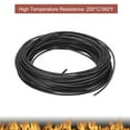 thumbnail image 6 of Silicone Wire 18AWG 18 Gauge Flexible Tinned Copper Standard High-Temperature Hookup Wire Black 30m/98.4ft, 6 of 6