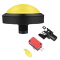 thumbnail image 4 of Herwey Game Console accessories, Arcade Button, 100mm Massive Arcade Button with LED Convexity Console Replacement, 4 of 7