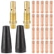 thumbnail image 2 of Kit de 24 puntas de boquilla sin gas con núcleo fundente, kit de repuesto de accesorios para pistola de soldadura Mig, compatible con soldador MIG Eastwood 135/175 Weld-Pak 100HD 125HD 140HD, 2 of 6