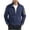 Dark Blue, variant on Men's Fashion Outdoor Jacket, Solid Color Long Sleeve with Climb Pockets. Hoodless Sleek Design, Comfortable Fit for Versatile Everyday Wear and Outdoor Adventures