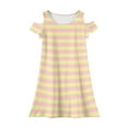 thumbnail image 5 of XADYUY Girls Sleeveless Dresses Casual A-Line Sleeveless Toddler Skater Gradient Twirl Crew Neck Swing kids sundresses girls 4-16,Yellow 5-6 Years, 5 of 6