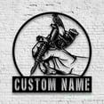 thumbnail image 4 of Craftnamesign Personalized Tattoo Artist Metal Wall Art LED Light, Custom Ink Studio Name Sign, 4 of 5