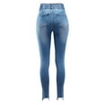 thumbnail image 4 of FashionMille Women Regular Ultra Slim Fit Skinny Denim Leggings Jeans High Waisted Jeggings Denim Jeans, 4 of 5