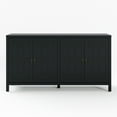 thumbnail image 4 of Heynemo 60" Sideboard with Storage, Accent Buffet Cabinet with Adjustable Shelves, Perfect for Entryway, Living Room, Dining Room, Bedroom, Black, 4 of 10