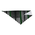 thumbnail image 5 of Thin Green Line Flag Dog Bandana Adjustable Dog Bib Scarf Handkerchief For Large Medium Small Dogs Cats Pets, 5 of 6