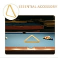 thumbnail image 3 of SOPOTUTU 2Pcs Lightweight Wooden Billiard Triangle Rack Beige Snooker Ball Holder for Billiard, 3 of 8