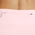 thumbnail image 5 of PWPSG Women's High Waist Drawstring Quick Dry Side Split Athletic Shorts, Zipper Pockets for Yoga Workout Daily Commute Pink L, 5 of 8