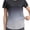 Gradient Black, variant on Women's UPF 50+ Rash Guard Swim Shirt Quick Dry Short Sleeve Workout T-Shirt Summer Bathing Suit Top L