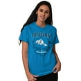thumbnail image 3 of Cute Oregon Floral Beaver Symbol Women's Graphic T Shirt Tees Brisco Brands 3X, 3 of 6