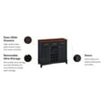 thumbnail image 3 of Homestyles Buffet de Buffets en Bois Noir, 3 of 13