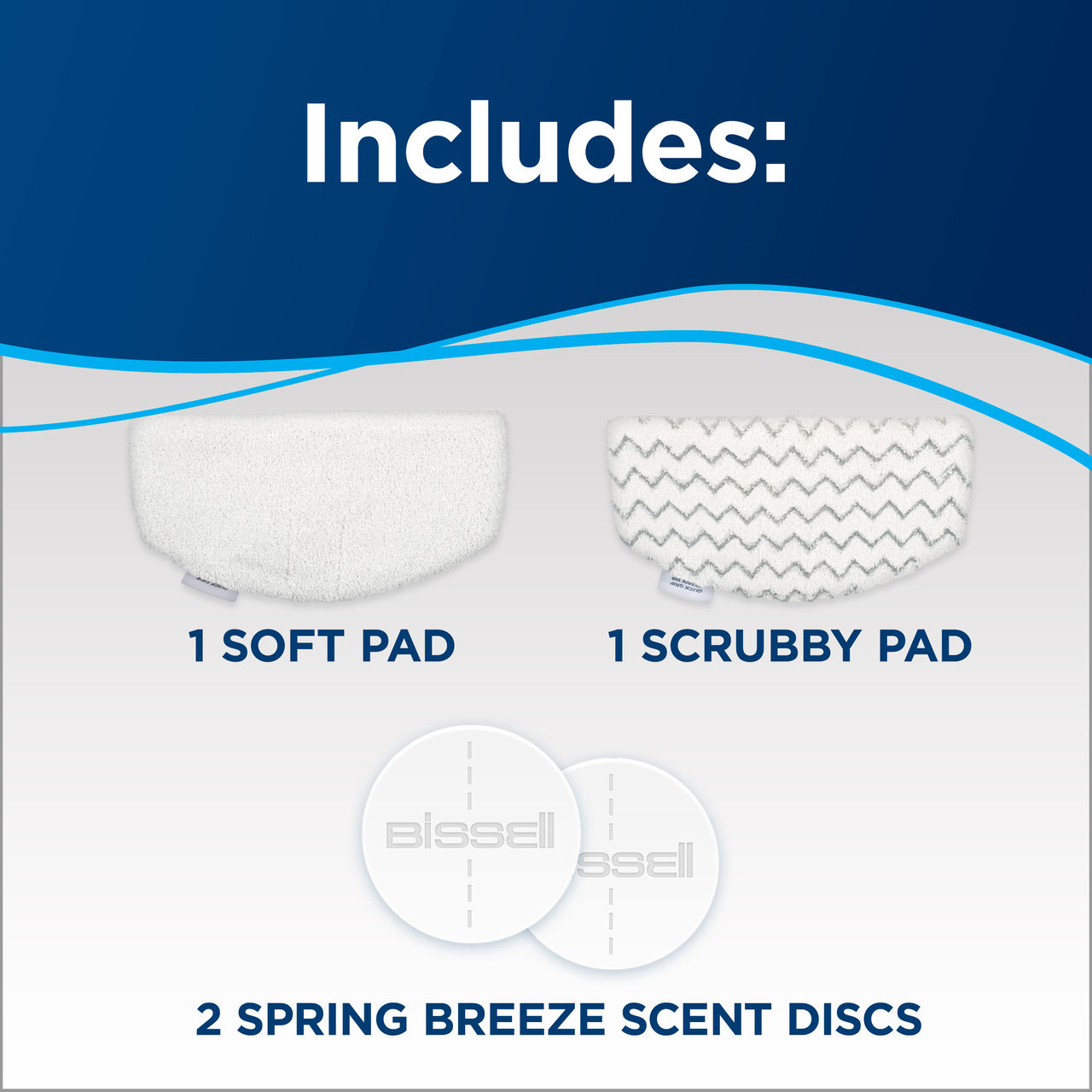 BISSELL PowerFresh Deluxe Steam Mop SpotBoost Brush photo 7