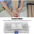 thumbnail image 3 of Connecteur 3-en-1, Écrou Pré-Inserté, Matériel Résistant, Écrou de Verrouillage en Alliage de Zinc pour Armoires, Commodes, 3 of 5