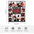 thumbnail image 5 of Customized Blankets with Photos Custom Blanket Family Picture Upload Personalized Blanket for Adults Customize Blanket Birthday Customizable for Dad Mom Nana Kids Dogs Friends, 5 of 6