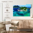 thumbnail image 5 of Elephant Stock Travel Aircraft Wall Art - Horizontal Canvas Wall Art - Living Room Wall Decor - Transportation Canvas - Green And Turquoise Decor - 36" x 24", 5 of 8