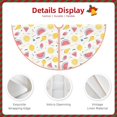 thumbnail image 3 of Bingfone Christmas Tree Skirt Mat Christmas Decoration Interior 30" -Tropical Fruit, 3 of 6