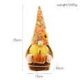 thumbnail image 2 of Muñeco de calabaza de Cosecha de Acción de Gracias JM estilo 2, 2 of 5