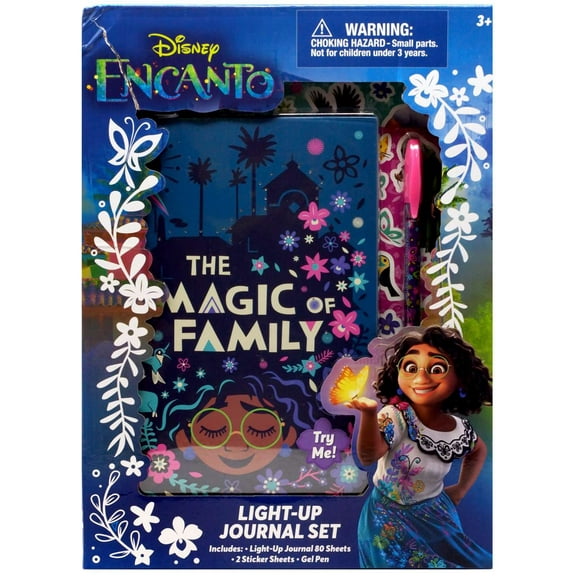 Disney Encanto Light-Up Journal Set