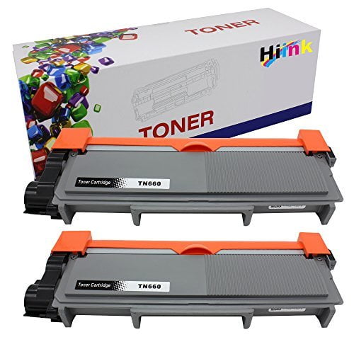 HIINK Toner Compatible de Remplacement pour Brother TN660 TN630 Utilisation en DCP-L2520DW DCP-L2540DW HL-L2300D HL-L2360DW HL-L2320D HL-L2380DW HL-L2340DW MFC-L2700DW MFC-L2720DW MFC-L27DK, Noir (L) Lot de 2