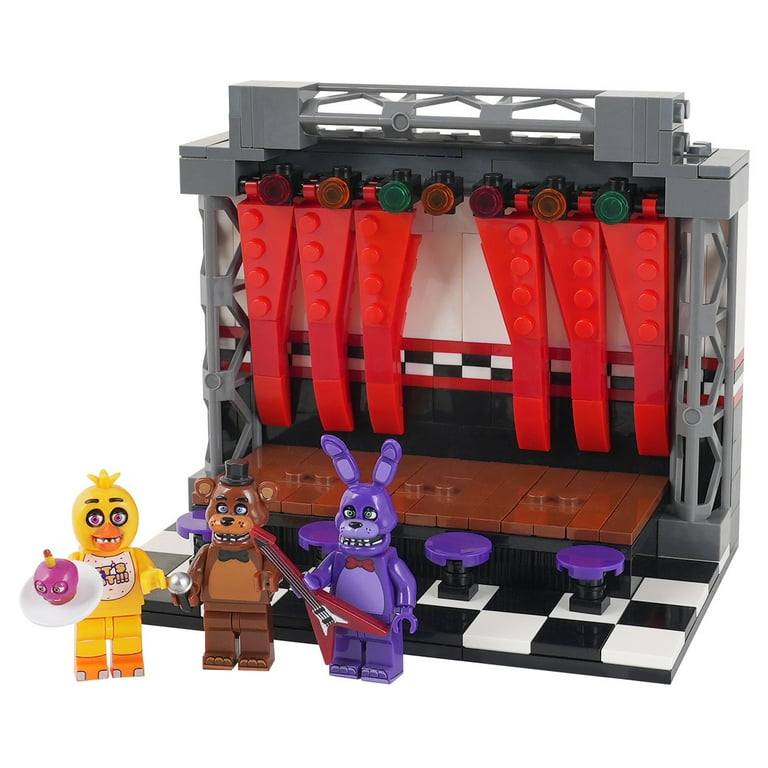 JsLTCustoms Five Nights at Freddy's Stage MOC Custom Building Set
