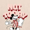 thumbnail image 3 of Disney - Mickey & Friends - Mickey Staying in for the Day - Not Today - Women's Lightweight French Terry Long Sleeve Shirt, 3 of 5
