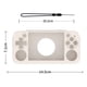 thumbnail image 3 of Funda Protectora Silicona Con Cordón para Consola Juegos Portátil RG35XX H (Beige), 3 of 9