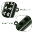 thumbnail image 3 of Luxshiny low whistle Flute Long Bamboo for Musicians in Performance 1Set, 3 of 8