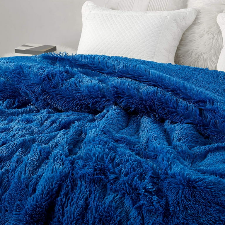Coma Inducer Are You Kidding? Duvet Cover by Byourbed Royal Blue/White, Size: King