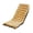 Khaki, variant on XL Recliner Cushion 49x20x4in Thickened Support Fade-Resistant Polyester Outdoor Chaise Pad Machine Washable Cover
