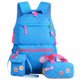 thumbnail image 1 of Mochila ortopédica de primaria para niñas, morral escolar con estampado de puntos, morral escolar para adolescentes, 3 unidades por juego Fivean unisex, 1 of 2
