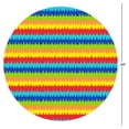 thumbnail image 4 of 1 Count 84IN Multicolor Stripe Round Plastic Table Cover by Way To Celebrate, 4 of 5