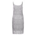 thumbnail image 4 of QHFBli Women’s 1920s Flpper Dress Gatsby Sleeveless All Over Tassel Tiered Fringe Cocktail Party Dress, 4 of 4