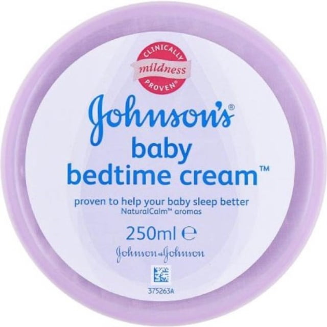 johnson's baby bedtime cream
