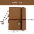 thumbnail image 4 of Miangastore Scrapbook PU Papier Kraft 1 Ensemble 9.24x6.48 Po, 4 of 8