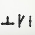 thumbnail image 3 of Guardoinrt Black Water Hose Connector - Suitable For Balcony Gardening For Plant Irrigation System Made Of Plastic Irrigation Hose （30PCS） 1Set, 3 of 6