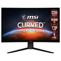MSI G2422C, 24" Curved Gaming Monitor, 1920 x 1080 (FHD), VA, 1 ms, 170 Hz, FreeSync Premium, HDMI, DP Port, Tilt