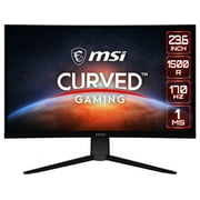 MSI G2422C, 24" Curved Gaming Monitor, 1920 x 1080 (FHD), VA, 1 ms, 170 Hz, FreeSync Premium, HDMI, DP Port, Tilt