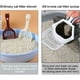 thumbnail image 5 of Pala para arena para gatos con 8 rollos de bolsas de basura, pala para arena para gatos desmontable, recogedor para excrementos con almacenamiento de residuos, juego de pala para arena para gatos, 5 of 5