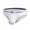 White, variant on Mens Underwear Underwear Briefs Trendy Personality Brand Youth Half-Pack Hip Pants