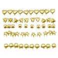 thumbnail image 3 of Claw Beads Nailhead Prendas Accesorios Punk Spikes dorado Macarena mini uñas, 3 of 8