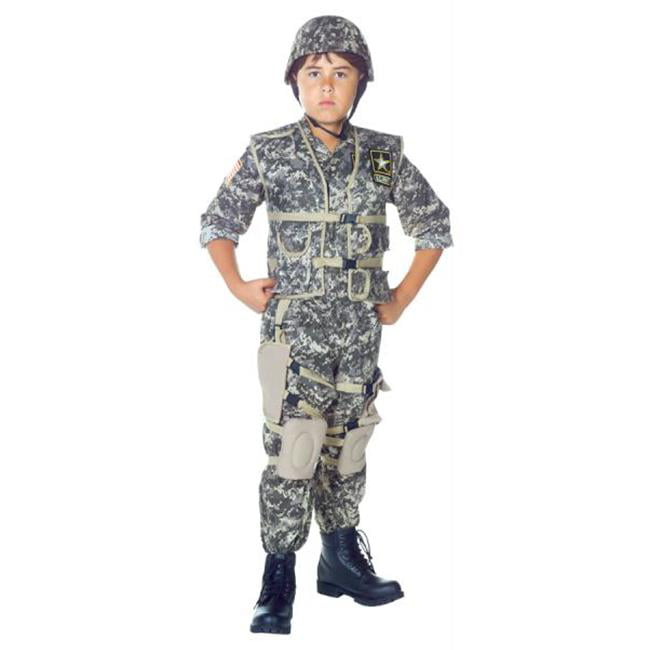Mens Desert Camo Soldier Army Military TV Book Film Fancy Dress Costume Outfit 